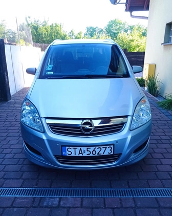 Opel Zafira cena 17900 przebieg: 282000, rok produkcji 2009 z Radzionków małe 254